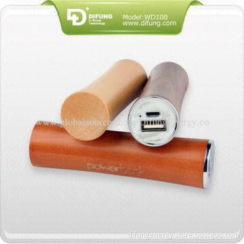 Portable Mobile Phone Chargers, 2014 Innovative Friendly Wood Stick Style